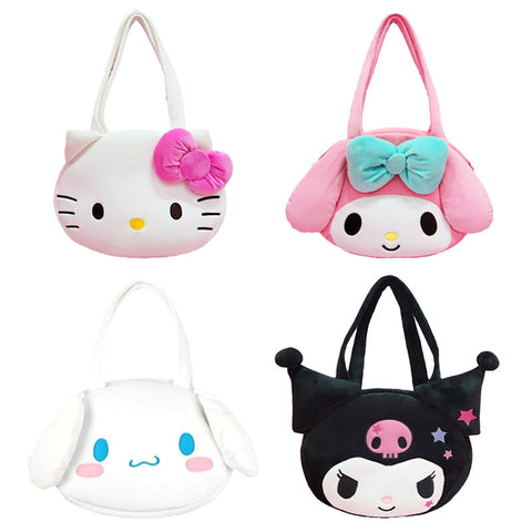 Sanrio Face Large Plush Bag