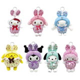 Sanrio Flower Bunny Clip-On Mascot