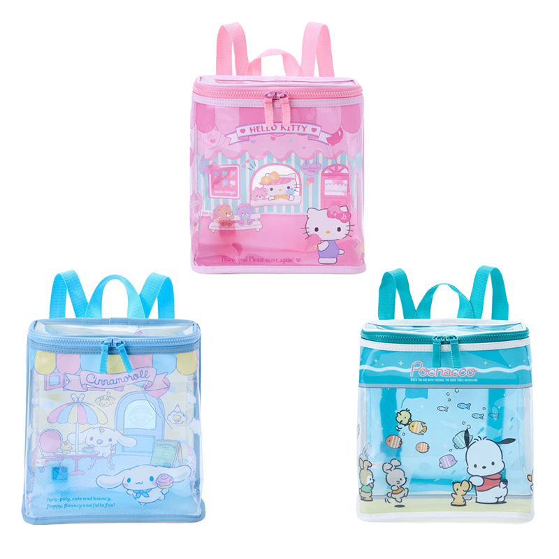 Sanrio Clear View Petite Backpack Cinnamoroll Sanrio Clear View Petite Backpack Cinnamoroll