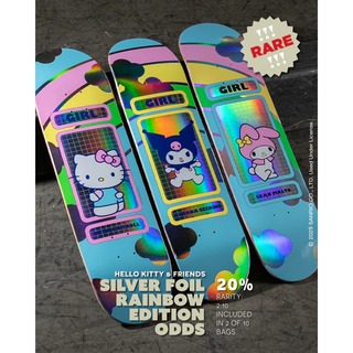 Hello Kitty and Friends x GIRL Rainbow Deck Blind Bag