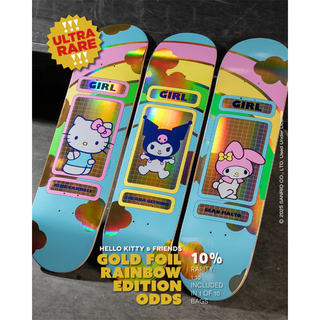Hello Kitty and Friends x GIRL Rainbow Deck Blind Bag