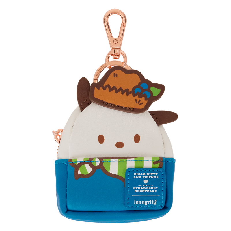 hello kitty backpack chain Hello Kitty and Friends x Strawberry Shortcake Mini Backpack Bag Charm – JapanLA