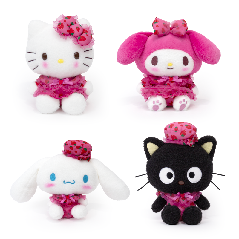 Sanrio Strawberry Dress 8" Plush JapanLA Sanrio Strawberry Dress 8" Plush JapanLA