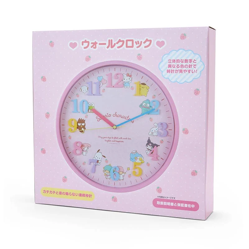 Sanrio Characters Wall Clock – JapanLA Sanrio Characters Wall Clock – JapanLA