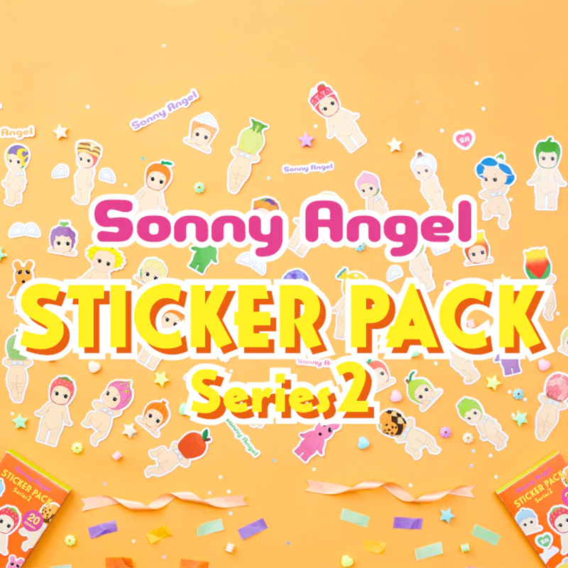 未開封 Sonny Angel STICKER PACK Series2 box Sonny Angel Sticker Pack Series 2 Blind Box – JapanLA
