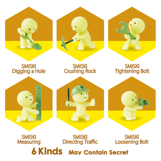 Smiski Construction Series Blind Box