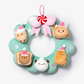 Smoko Friends Tinsel Town Wreath Plush