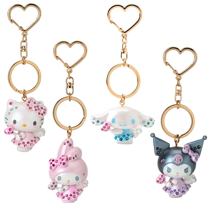 Sanrio Sparkling Angel Keychain – JapanLA Sanrio Sparkling Angel Keychain – JapanLA