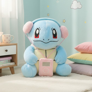 Squirtle Headset Plush