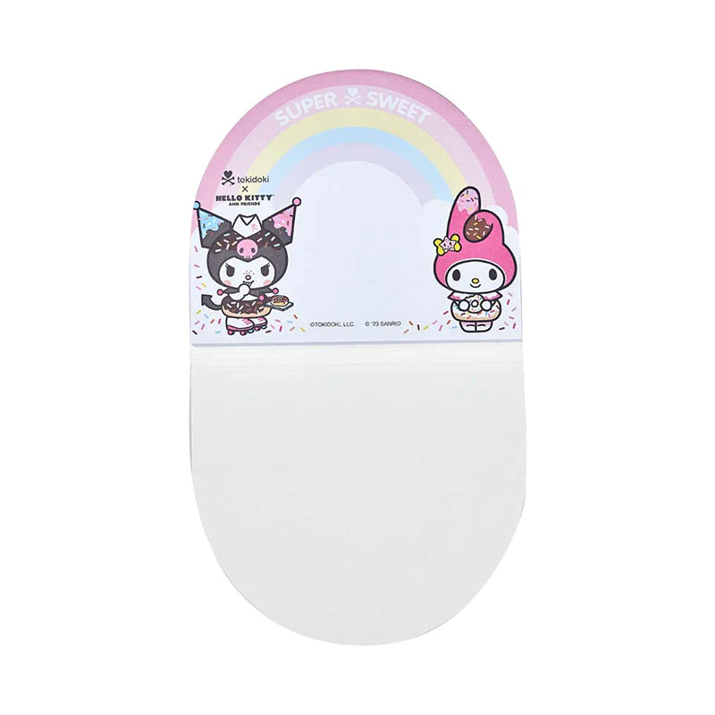 Hello Kitty Cool Face Pattern Sticky Notes