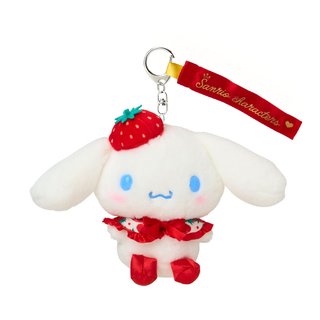 Sanrio Strawberry News 50th Anniversary Plush Keychain