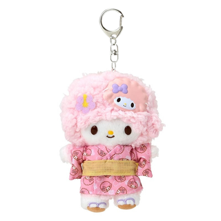 Sanrio Summer Festival Plush Keychain