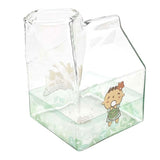 Sanrio Characters Kawaii Glass Milk Carton Cup