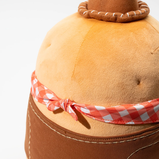 Tayto Potato Gingham Cowboy Midi Mochi Plush