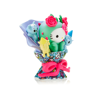 tokidoki x Hello Kitty 50th Anniversary Birthday Bouquet Kitty Special Edition Figure