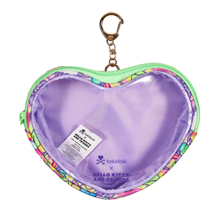 tokidoki x Hello Kitty and Friends Butterfly Garden Clear Heart Coin Purse