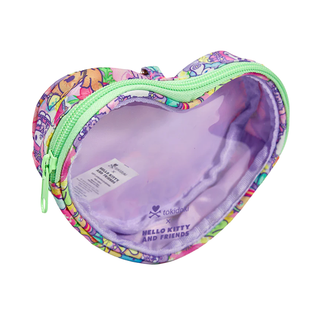 tokidoki x Hello Kitty and Friends Butterfly Garden Clear Heart Coin Purse