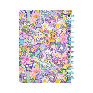 tokidoki x Hello Kitty and Friends Butterfly Garden Spiral Notebook