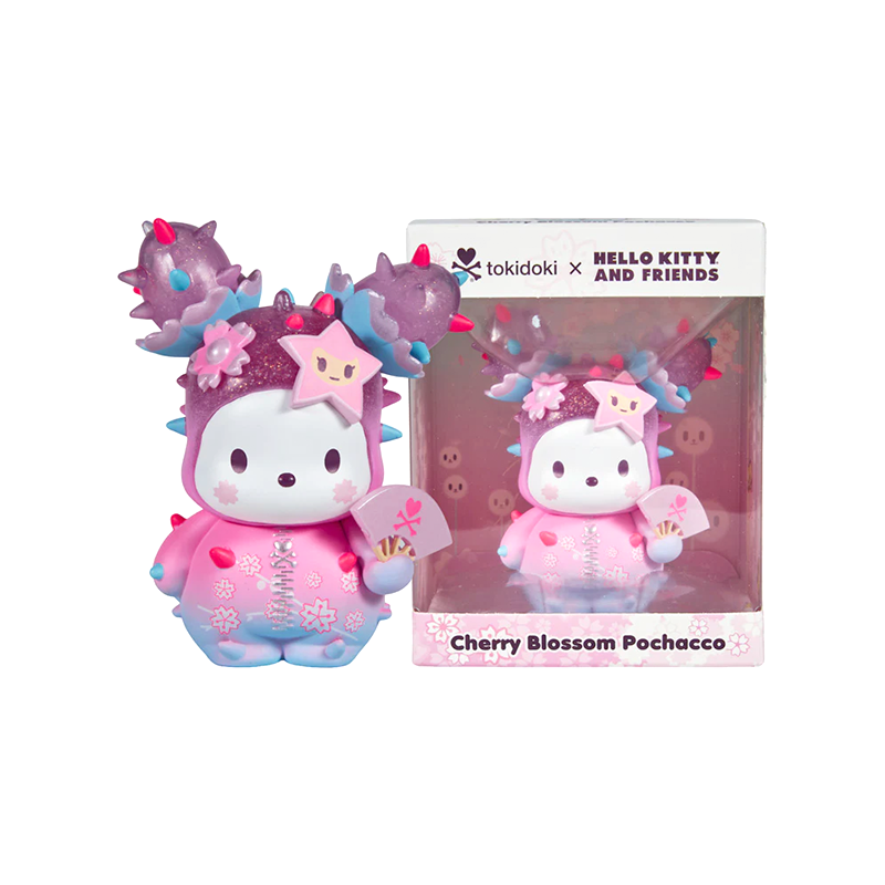 tokidoki x Hello Kitty and Friends Cherry Blossom Pochacco Figure tokidoki x Hello Kitty and Friends Cherry Blossom Pochacco Figure