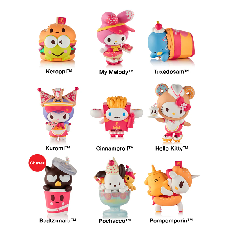 tokidoki x Hello Kitty and Friends Fast Food Blind Box – JapanLA tokidoki x Hello Kitty and Friends Fast Food Blind Box – JapanLA