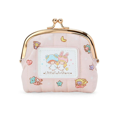 Little Twin Stars Fluffy Fancy Clasp Pouch