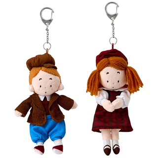 Sanrio Lookbook for Two Plush Keychain