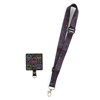 Sanrio Vivid Neon Smartphone Lanyard