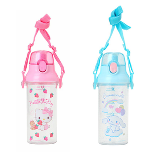 Sanrio Water Bottle with Carrying Strap