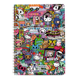 tokidoki x Hello Kitty Midnight Metropolis Notebook