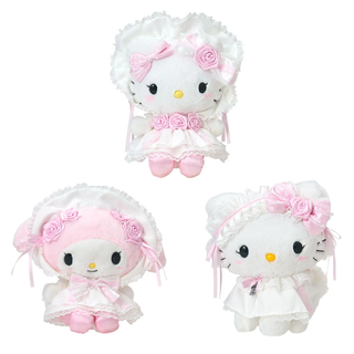 Sanrio White Frills Plush