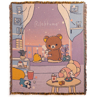 Rilakkuma Chill Night Woven Blanket