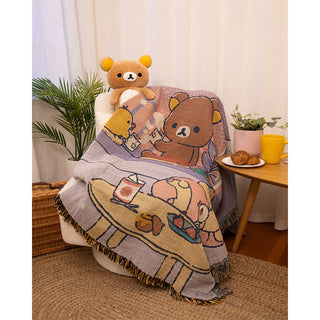 Rilakkuma Chill Night Woven Blanket