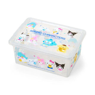 Sanrio Clear Glitter Storage Bin