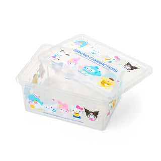 Sanrio Clear Glitter Storage Bin