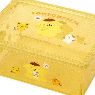 Sanrio Clear Glitter Storage Bin