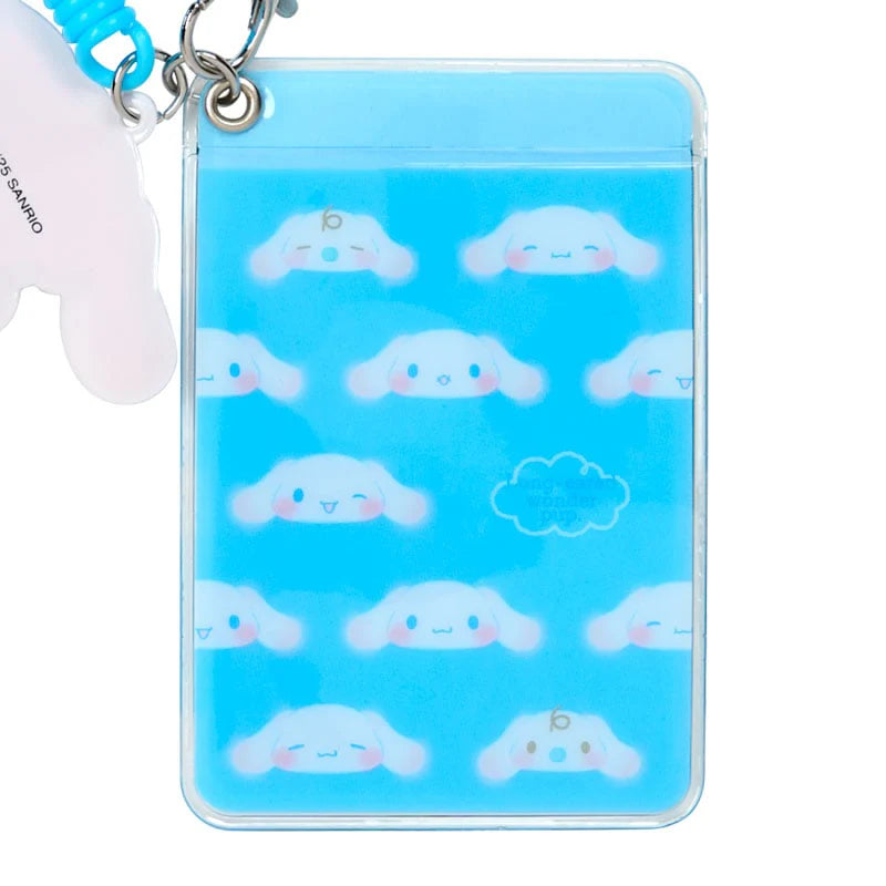 cinnamoroll card sleeves Japan Sanrio Clear Pass Case Card Sleeve Set - Cinnamoroll : Face