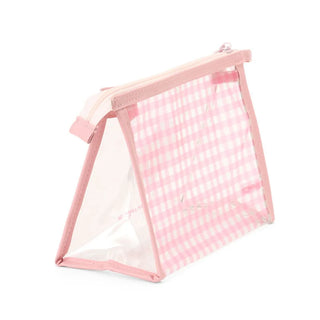 Sanrio Clear Gingham Zipper Pouch