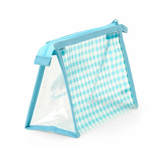 Sanrio Clear Gingham Zipper Pouch