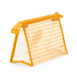 Sanrio Clear Gingham Zipper Pouch