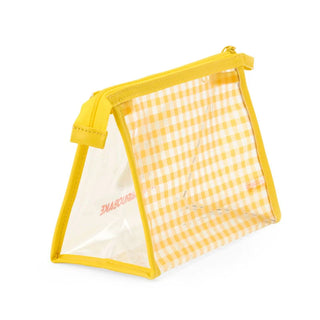 Sanrio Clear Gingham Zipper Pouch
