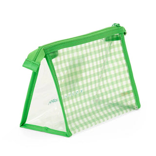 Sanrio Clear Gingham Zipper Pouch