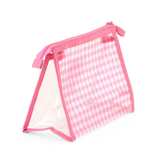 Sanrio Clear Gingham Zipper Pouch