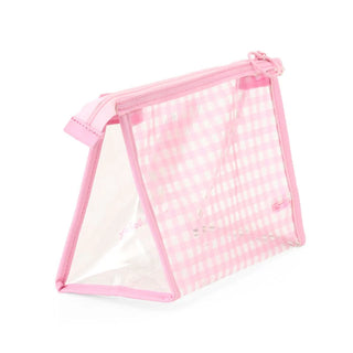 Sanrio Clear Gingham Zipper Pouch