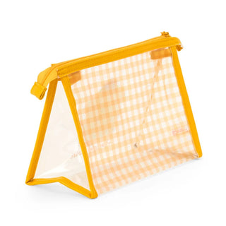 Sanrio Clear Gingham Zipper Pouch