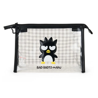 Sanrio Clear Gingham Zipper Pouch