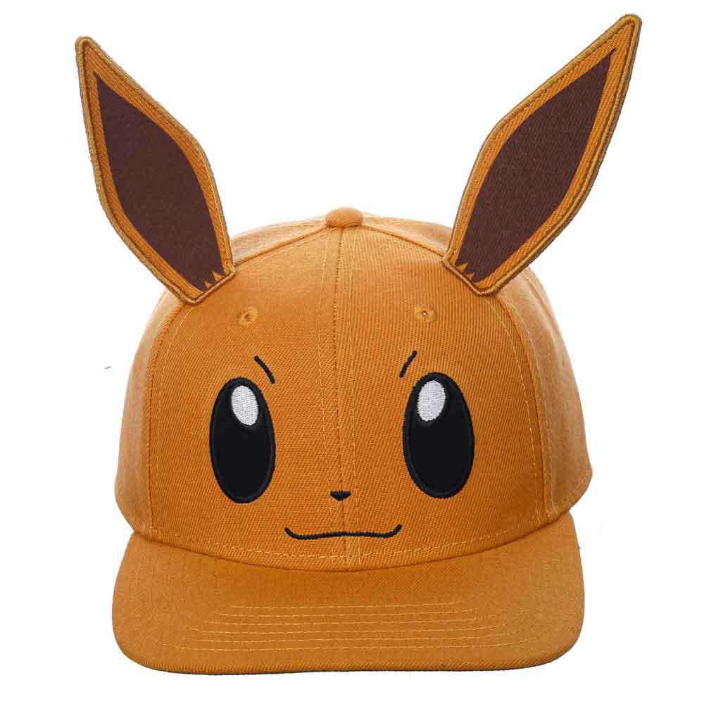 Pokemon Eevee 3D Cosplay Pre-Curved Snapback