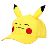 Pokemon Pikachu 3D Cosplay Pre-Curved Bill Snapback