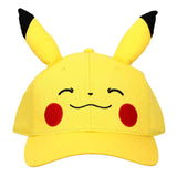 Pokemon Pikachu 3D Cosplay Pre-Curved Bill Snapback
