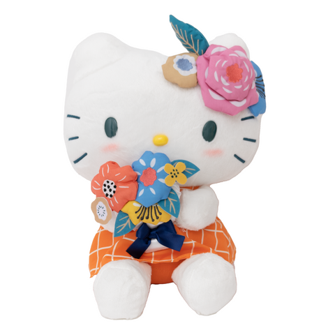 Hello Kitty Flower 12" Plush