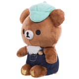 Chairoikoguma Overalls Medium Plush